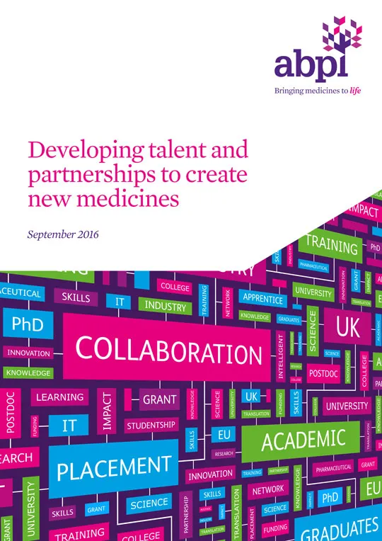 Developing talent and partnerships to create new medicines