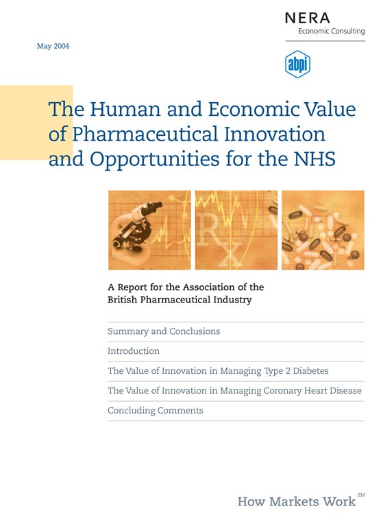 The human and economic value of pharmaceutical innovation and opportunities for the NHS
