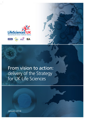 From vision to action - delivery of the Strategy for UK Life Sciences