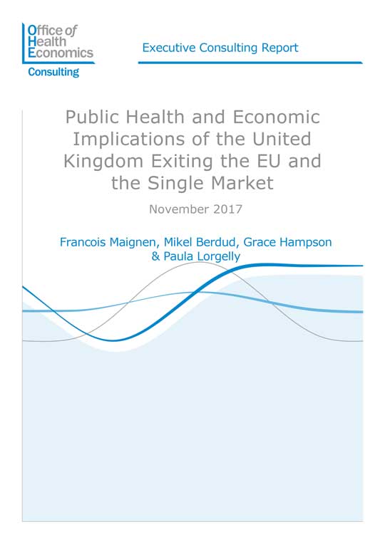 Public Health and Economic Implications of the United Kingdom Exiting the EU and the Single Market
