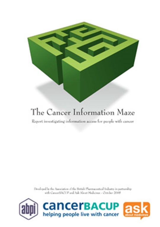 The cancer information maze