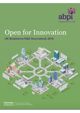 Open for Innovation: UK Biopharma R&D Sourcebook 2016