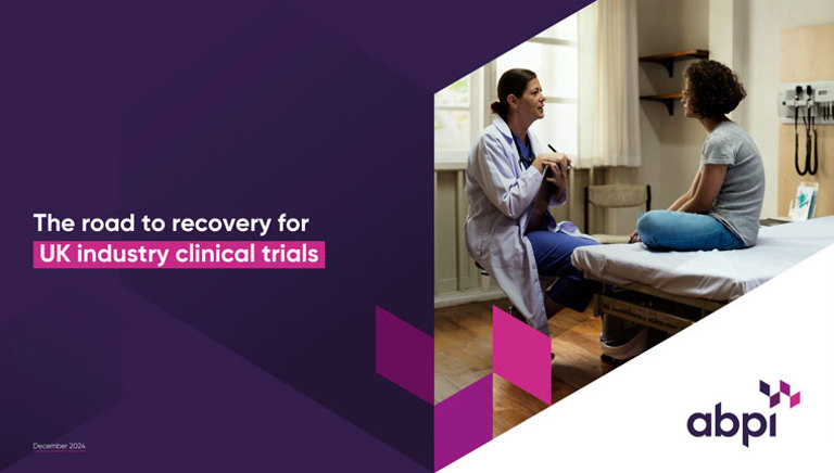 The road to recovery for UK industry clinical trials