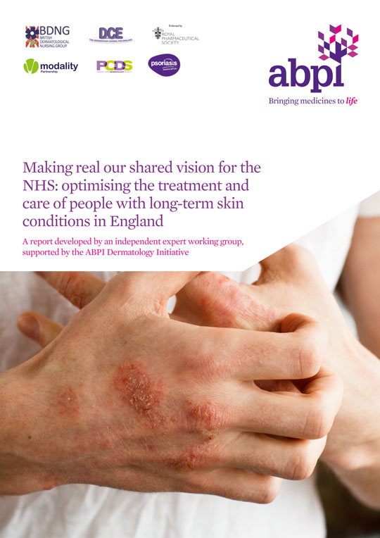 Making real our shared vision for the NHS: optimising the treatment and care of people with long-term skin conditions in England